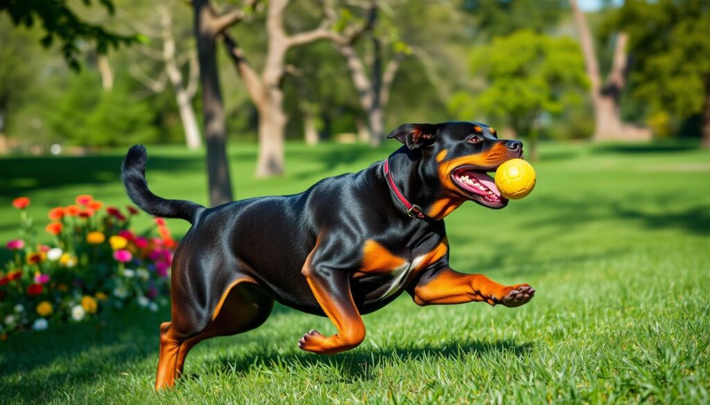 american rottweiler exercise