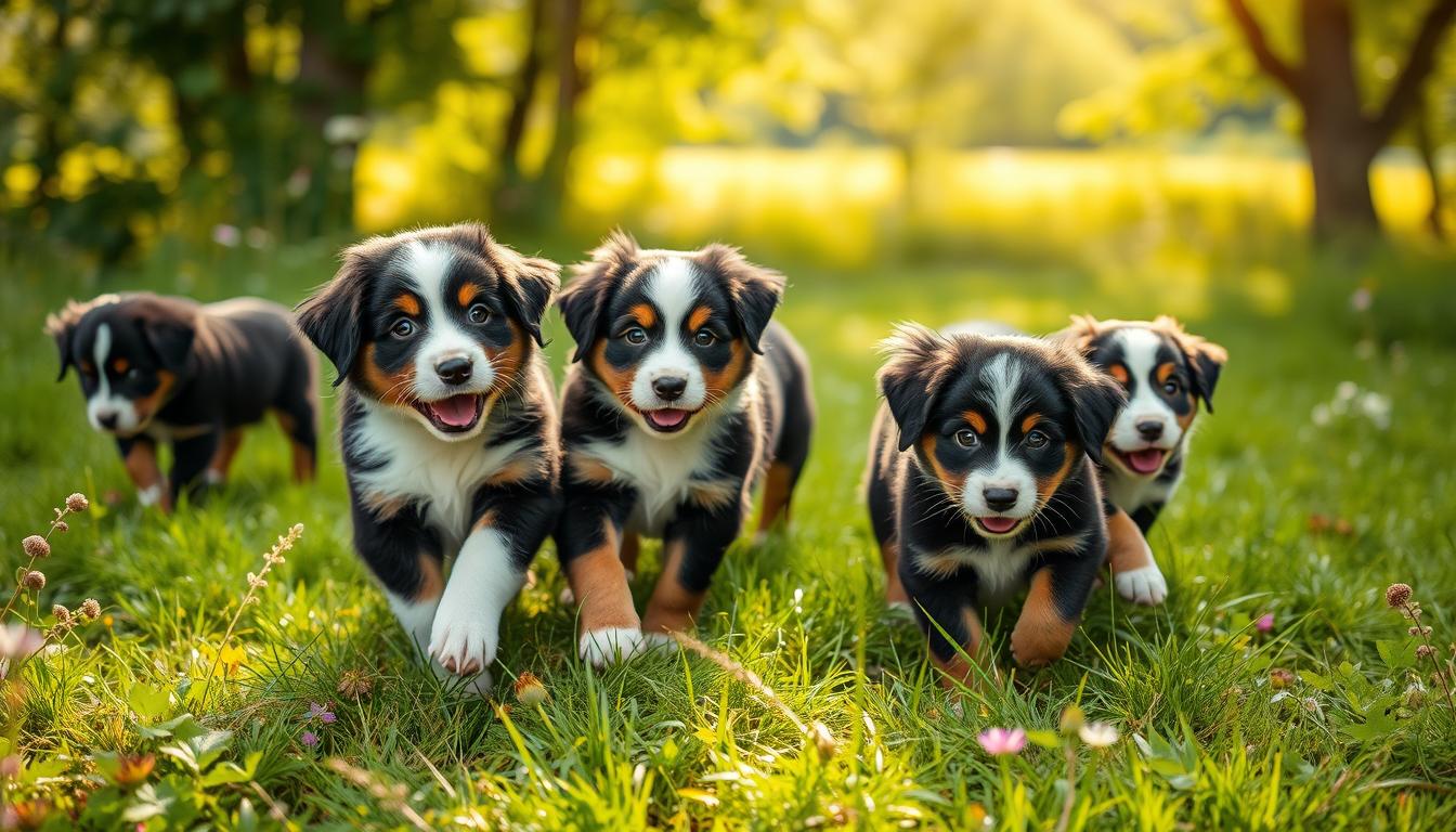 bernese mountain dog puppies