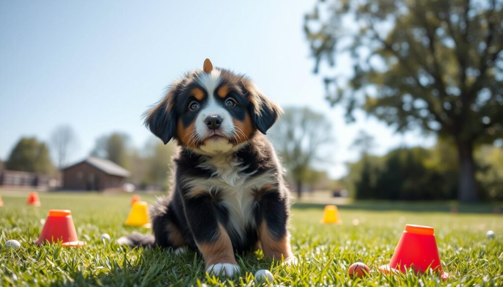 bernese mountain puppy training