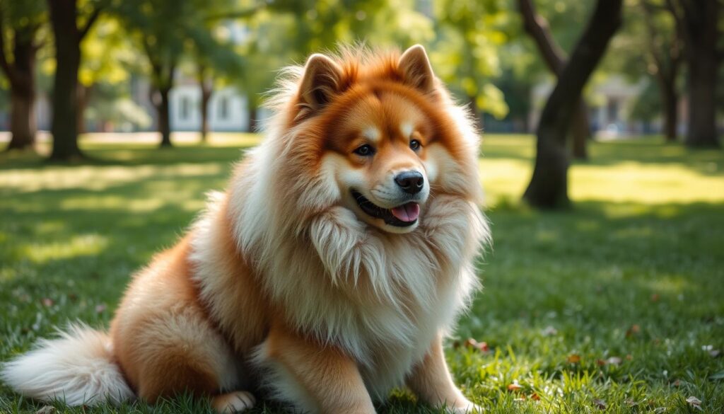 big fluffy dog