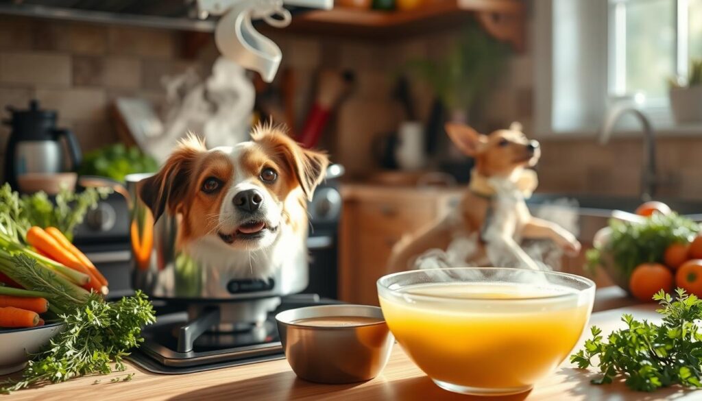 can dogs have chicken broth