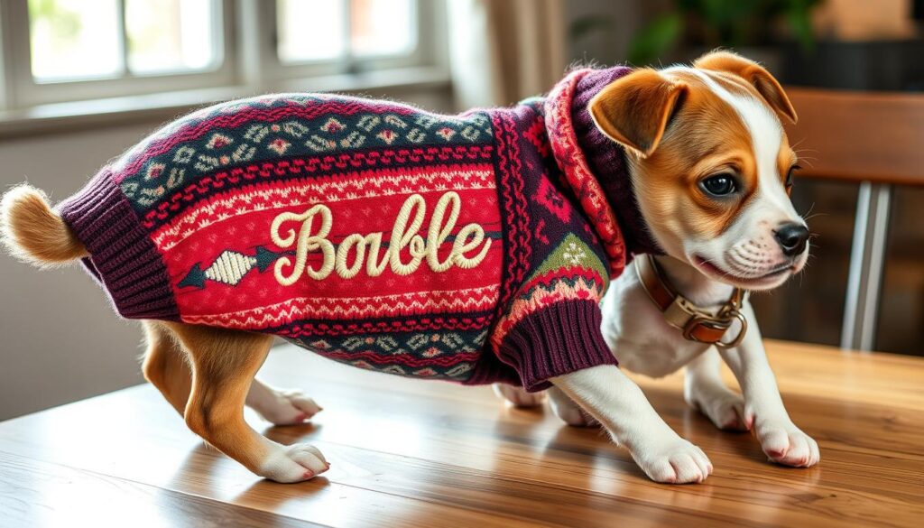 custom dog sweater