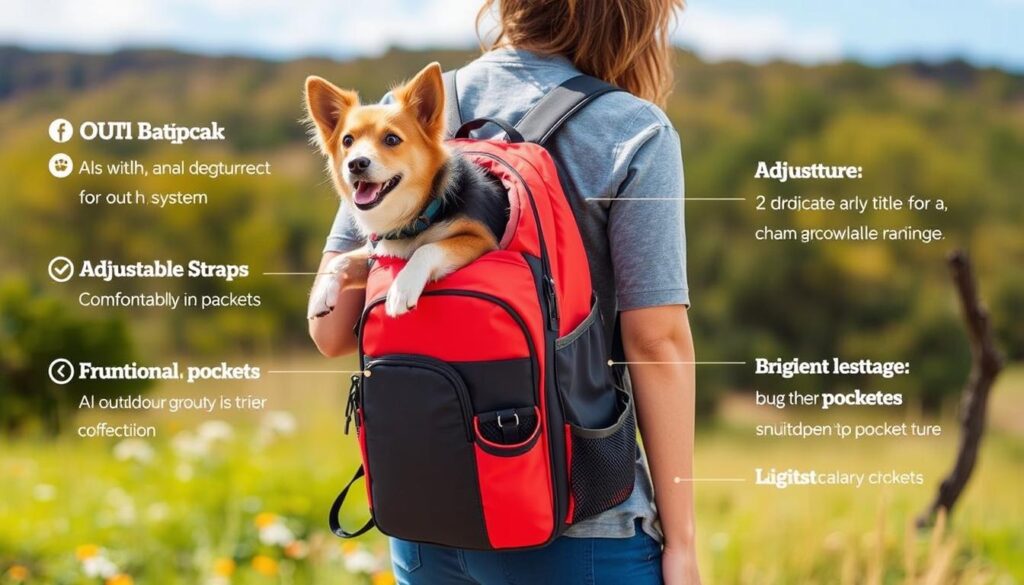 dog backpack