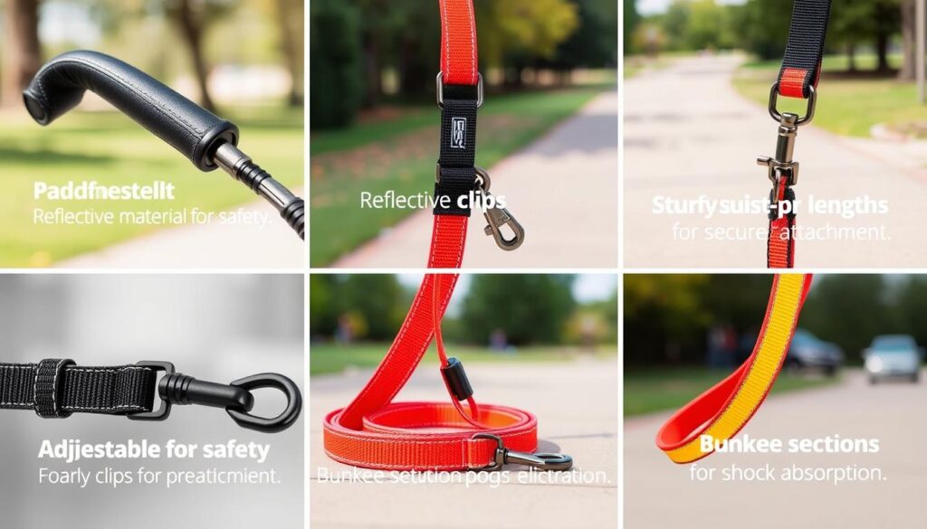 dog leash features