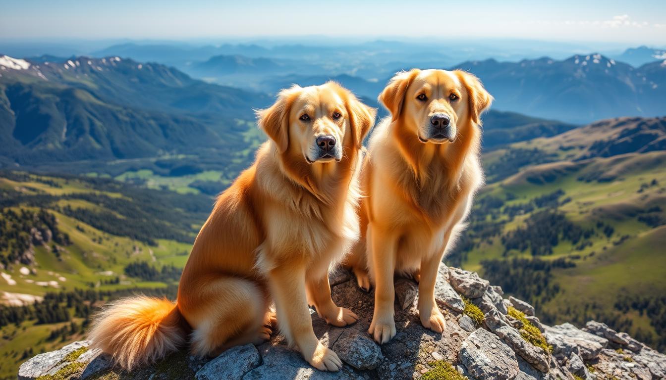 golden mountain dog