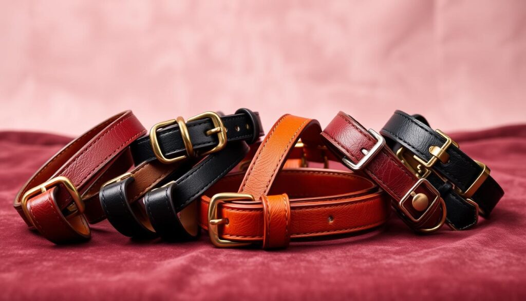 leather dog collars