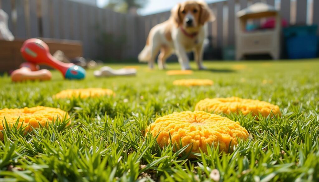 yellow stool in dogs